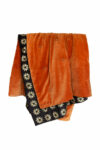 rockettstgeorge-Burnt-Orange-Throw-With-Black-_-Gold-Star-Print-Reverse-lores