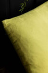 rockettstgeorge-HKliving-Yellow-_-Green-Stripe-Velvet-Cushion-lowres-lifestyle_1of5