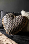 rockettstgeorge-Black-_-Natural-Leaf-Ruffle-Heart-Cushion-lores