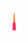 rockettstgeorge-Pink-_-Orange-Cone-Shaped-Candle-lores-2