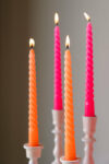 rockettstgeorge-Set-of-4-Twisted-Dinner-Candles-in-Hot-Pink_Orange-lores_aae64086-757a-4c46-8b98-c5a7de2d8e39