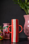 rockettstgeorge-Tall-Red-Stripe-Vase-With-Handles-lores