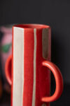 rockettstgeorge-Tall-Red-Stripe-Vase-With-Handles-lores