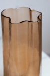 rockettstgeorge-Tall-Textured-Sandy-Brown-Curved-Glass-Vase-lowres_1of2