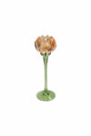 rockettstgeorge-Vintage-Style-Orange-Glass-Flower-Candle-Holder-lores