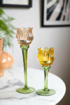 rockettstgeorge-Vintage-Style-Yellow-Glass-Flower-Candle-Holder-lores